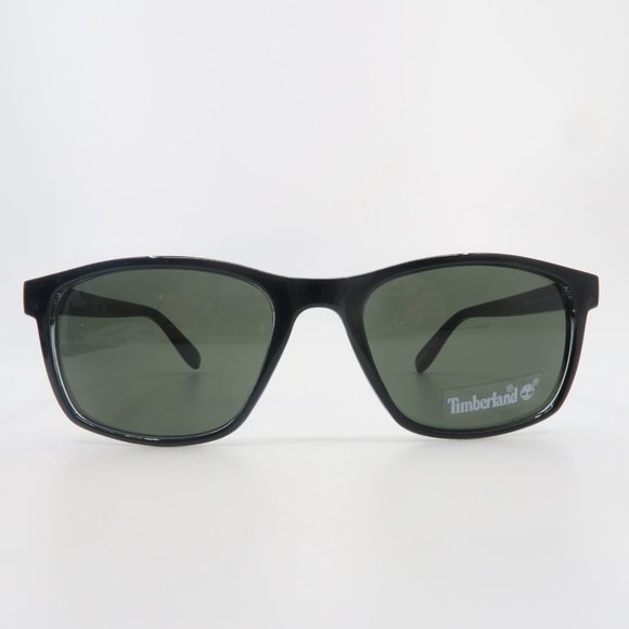 TIMBERLAND TB7146 01N 56mm Black/Green Lenses New Sunglasses. - Picture 2 of 9